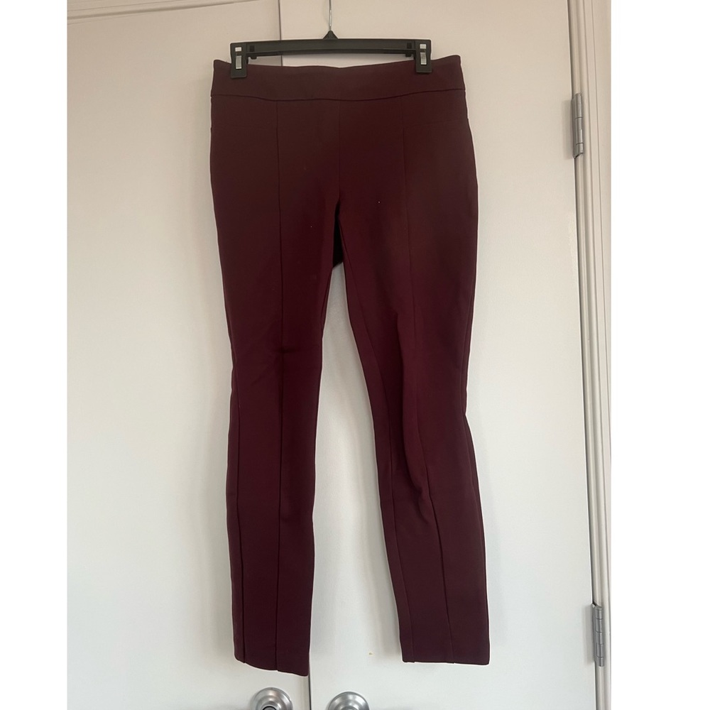 Maroon trousers